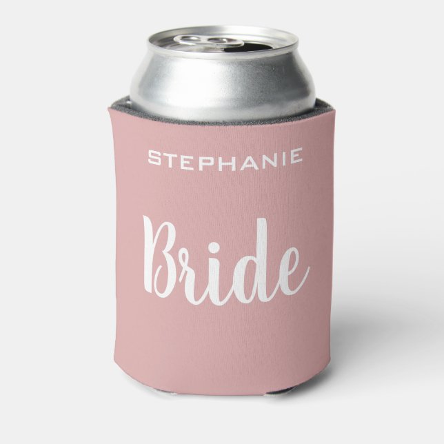 Enfriador De Latas Partido de Novias Personalizadas (Reverso de la lata)