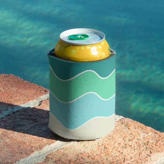 Enfriador De Latas Pasear por las olas (Piscina in situ)