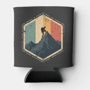 Enfriador De Latas Paseo por el sendero retro vintage