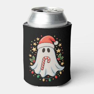 Enfriador De Latas Pastel De árbol De Luces De Fantasma Bonito Feliz 