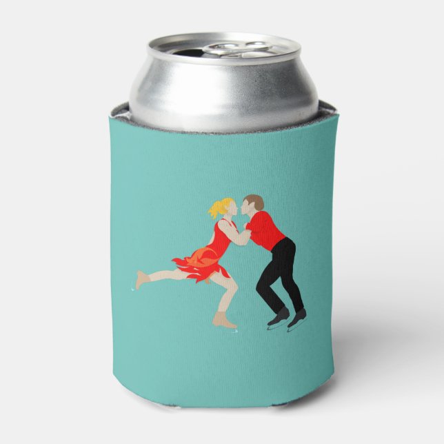 Enfriador De Latas Patinaje artístico (Lata Anverso)