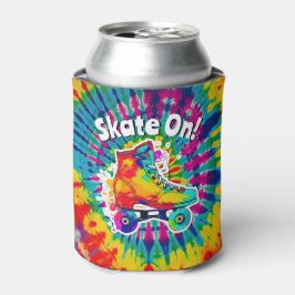 Enfriador De Latas Patinar Sobre El Hippie Del Tejido De Patinaje De 