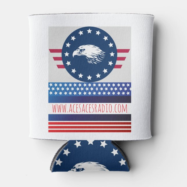 Enfriador De Latas patriótico (Anverso)