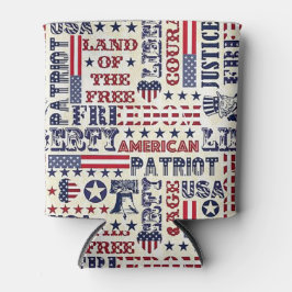 Enfriador De Latas Patriótico