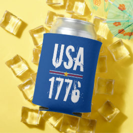 Enfriador De Latas Patriótico de USA 1776