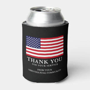 Enfriador De Latas Patriótico gracias