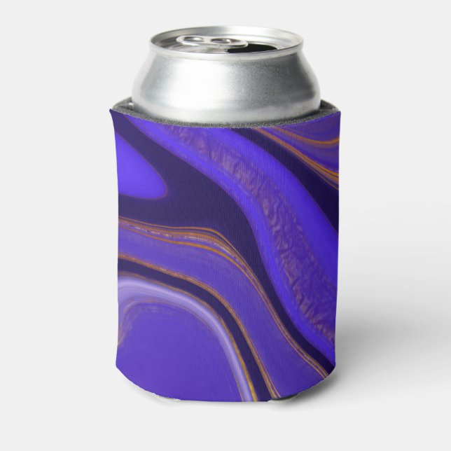 Enfriador De Latas patrón abstracto. (Reverso de la lata)