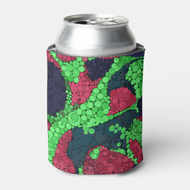 Enfriador De Latas Patrón abstracto (Lata Anverso)