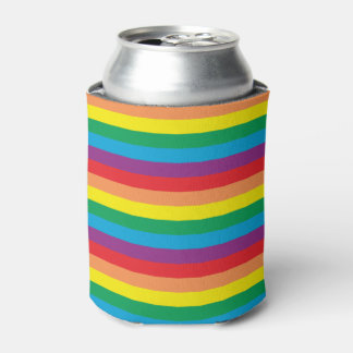 Enfriador De Latas Patrón arcoiris simple