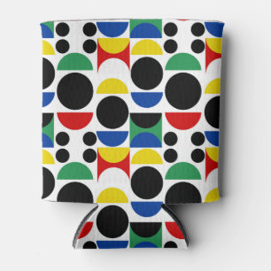 Enfriador De Latas Patrón Bauhaus escandinavo de mediados del siglo