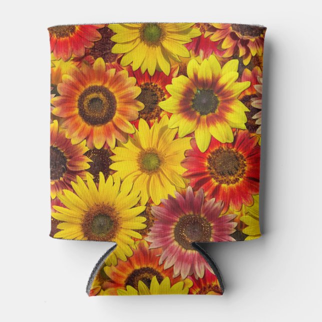 Enfriador De Latas Patrón continuo de girasoles (Anverso)