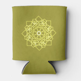 Enfriador De Latas patrón cuadrado tailandés de diseño gráfico modern