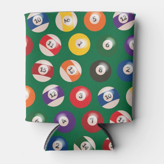 Enfriador De Latas Patrón de Billiards (Anverso)