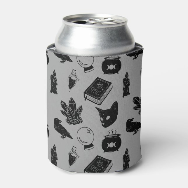 Enfriador De Latas Patrón de brujería I (Lata Anverso)