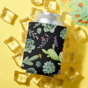 Enfriador De Latas Patrón de cactus 2