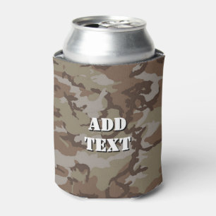 Enfriador De Latas Patrón de camuflaje del desierto militar