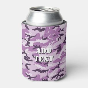Enfriador De Latas Patrón de Camuflaje Rosa Militar