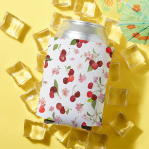 Enfriador De Latas Patrón de cerezas 1
