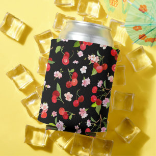 Enfriador De Latas Patrón de cerezas 2