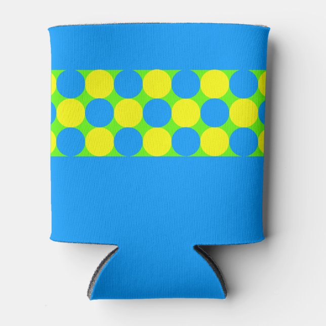 Enfriador De Latas Patrón de círculos (Anverso)