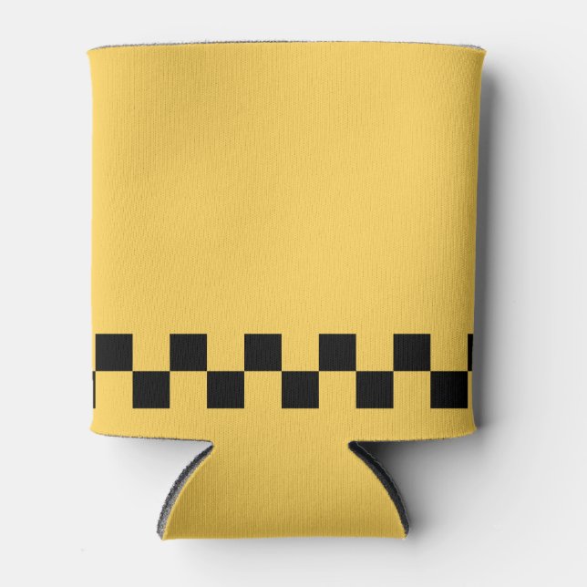 Enfriador De Latas Patrón de control de cabina amarilla (Anverso)