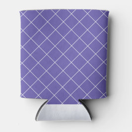 Enfriador De Latas Patrón de diamante púrpura