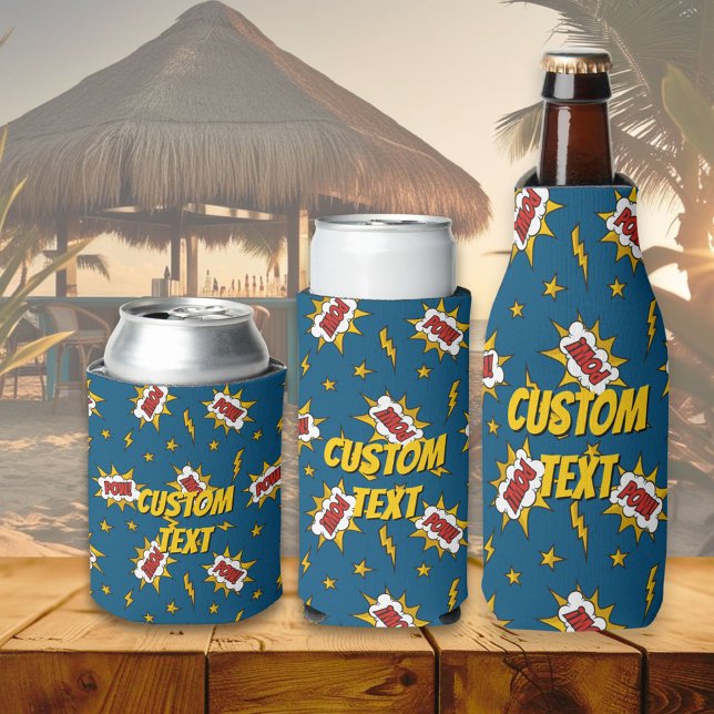 Enfriador De Latas Patrón de efecto de sonido de comic (Subido por el creador)