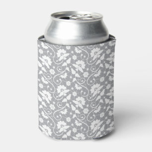 Enfriador De Latas Patrón de encaje floral