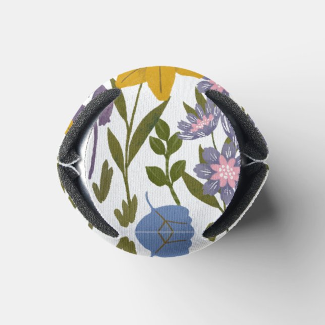 Enfriador De Latas patrón de flores (Parte de abajo)