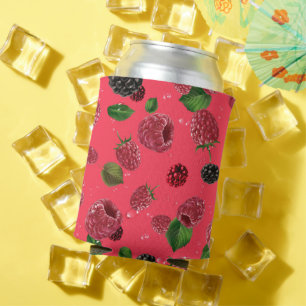 Enfriador De Latas Patrón de frambuesa