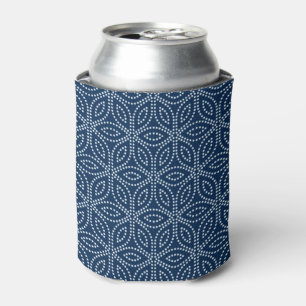 Enfriador De Latas Patrón de geometría sagrada de invierno