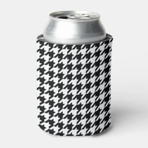Enfriador De Latas Patrón de houndstap clásico Diseño de chequeo de d