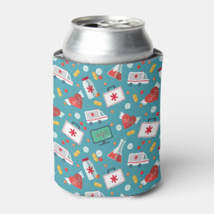 Enfriador De Latas Patrón de iconos médicos