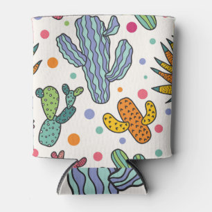 Enfriador De Latas Patrón de infiltración de cactus