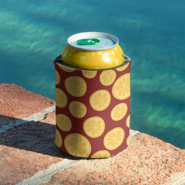 Enfriador De Latas Patrón de limón (Piscina in situ)
