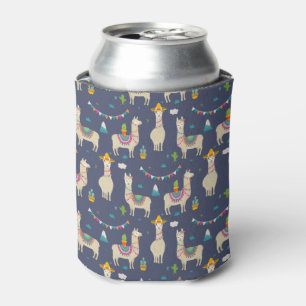 Enfriador De Latas Patrón de Llama de Celebración