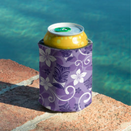 ENFRIADOR DE LATAS PATRÓN DE LUAU TIKI (PURPLE)