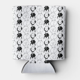 Enfriador De Latas Patrón de manchas de hámster