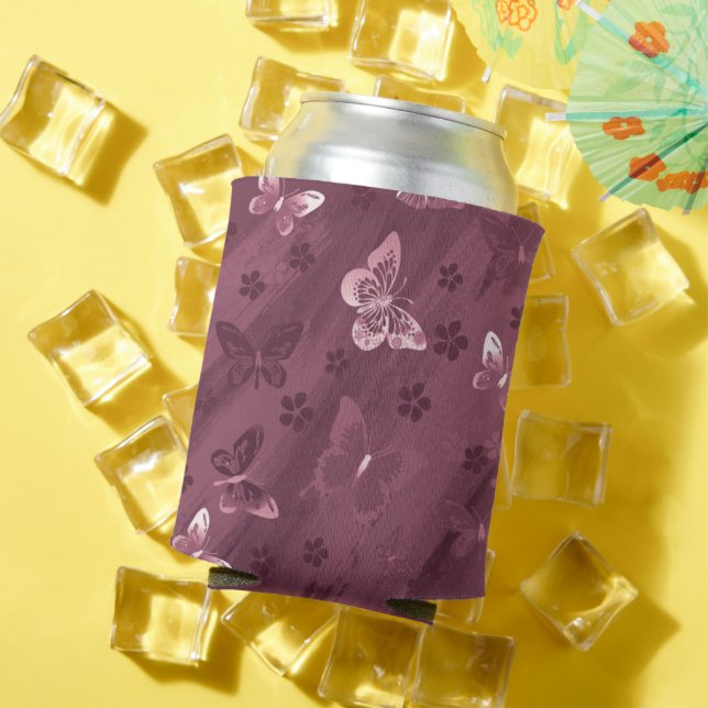 Enfriador De Latas Patrón de mariposa 16 (Verano in situ)