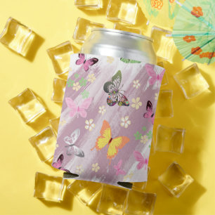 Enfriador De Latas Patrón de mariposa 7