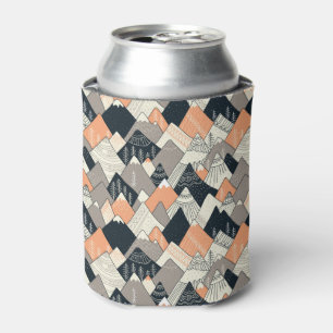 Enfriador De Latas Patrón de montaña estilo escandinavo