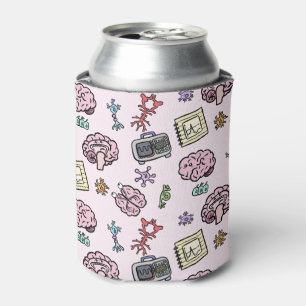 Enfriador De Latas Patrón de neurociencia lindo