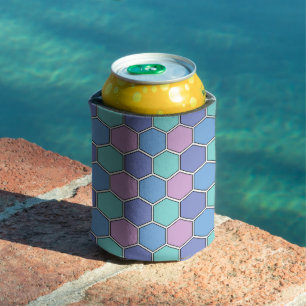 Enfriador De Latas Patrón de panal de abeja en pasteles