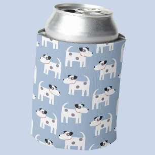 Enfriador De Latas Patrón de perro de Jack Russell Parson Terrier