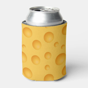 Enfriador De Latas Patrón de queso amarillo