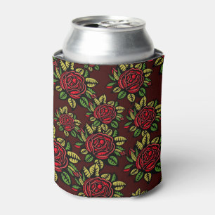 ENFRIADOR DE LATAS PATRÓN DE ROSAS MEXICANOS