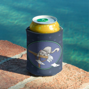 Enfriador De Latas Patrón de travesuras de gato