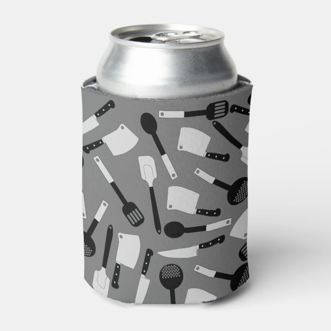 Enfriador De Latas Patrón de utensilios de cocina (Lata Anverso)