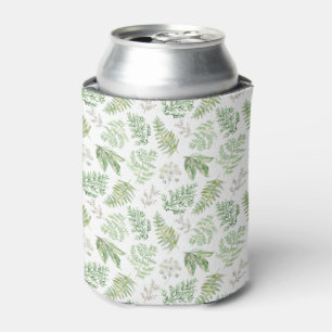 Enfriador De Latas Patrón de vegetación forestal