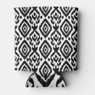 Enfriador De Latas Patrón étnico de impresión de envoltura, dibujado